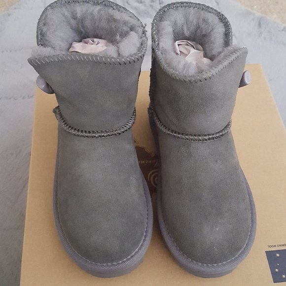 Aussie Merino Nossa Kids Boots New - Picture 5 of 7